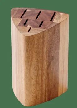 ACACIA Bloco Para Faca Para 6 Facas Natural
