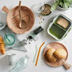 ACACIA CHIC Prato Fundo Com Pega Natural