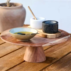 ACACIA Pernas Para Mesa X Conjunto De 2 Natural