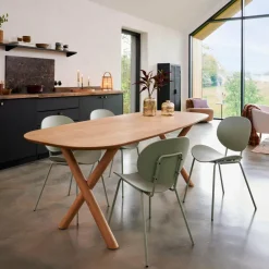 ACACIA Pernas Para Mesa X Conjunto De 2 Natural