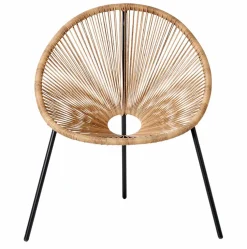 ACAPULCO Cadeira Lounge Conjunto De 2 Areia