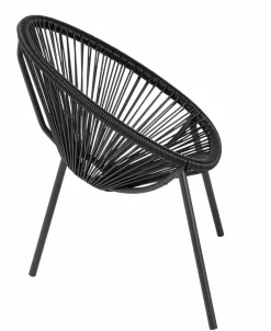 ACAPULCO Cadeira Lounge Conjunto De 2 Areia