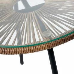 ACAPULCO Cadeira Lounge Conjunto De 2 Areia