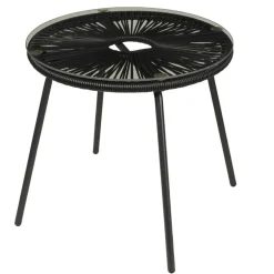 ACAPULCO Mesa Lounge Preto