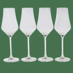 AFTER DINNER Copo Para Uísque Conjunto De 4 Transparente