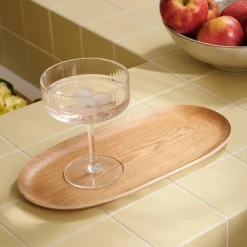 ASH OVAL Bandeja Natural