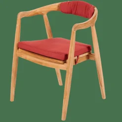 AUGUST Almofada De Assento Vermelho