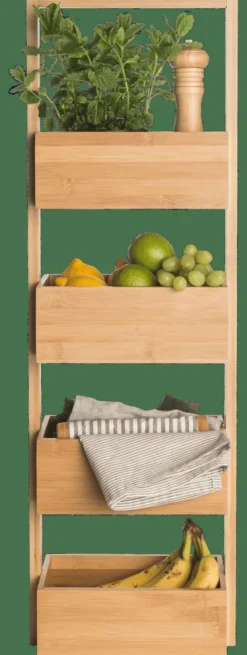 BAMBOO Estante Arrumação XL Natural