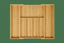 BAMBOO Organizador Gaveta Extensível Natural