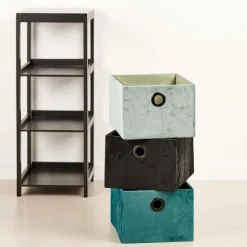 BASIC Cesto Dobrável Petrol