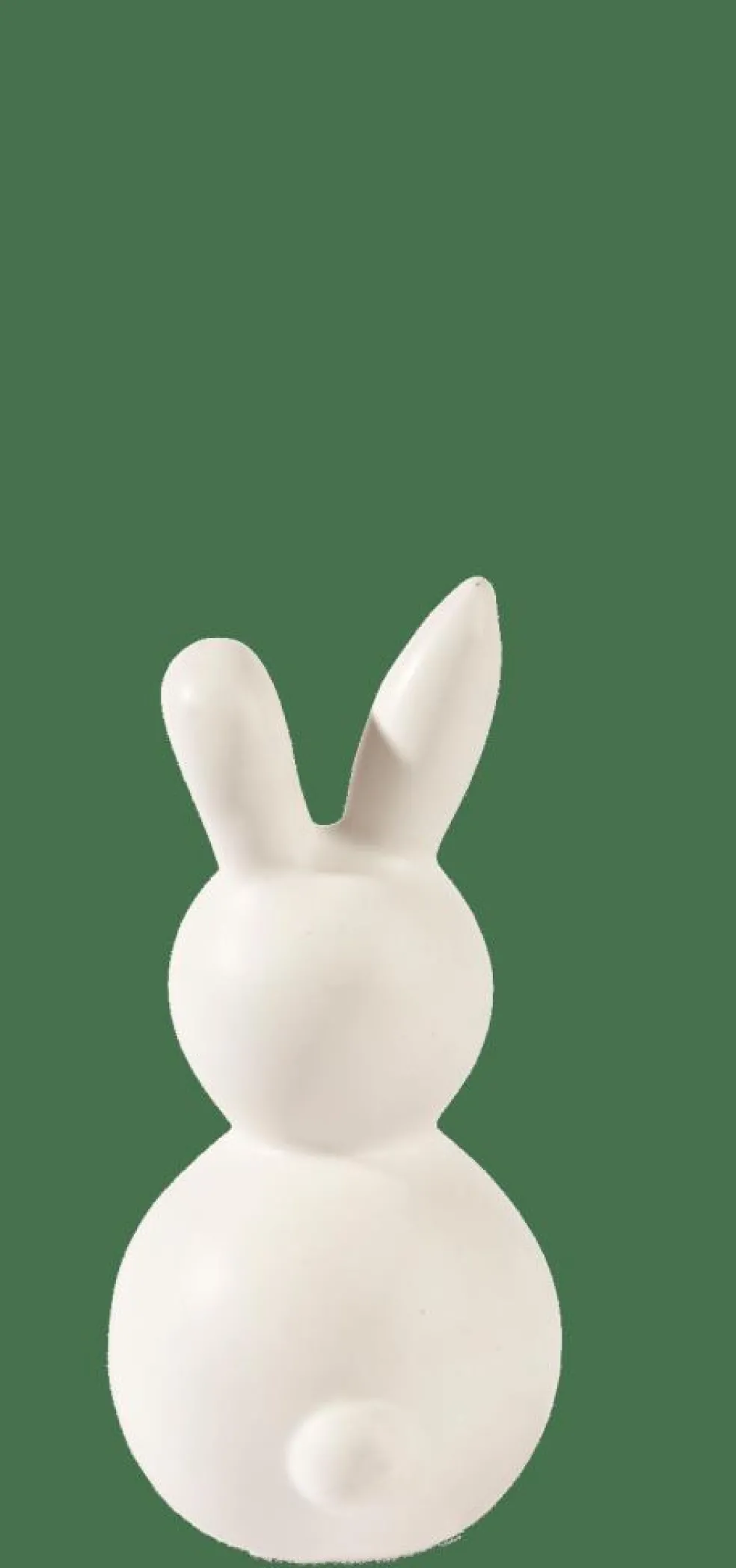 BOLLY Decoração Em Pé Branco