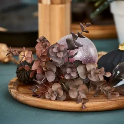 BURGUNDY Ramo Artificial Vermelho, Bordéus