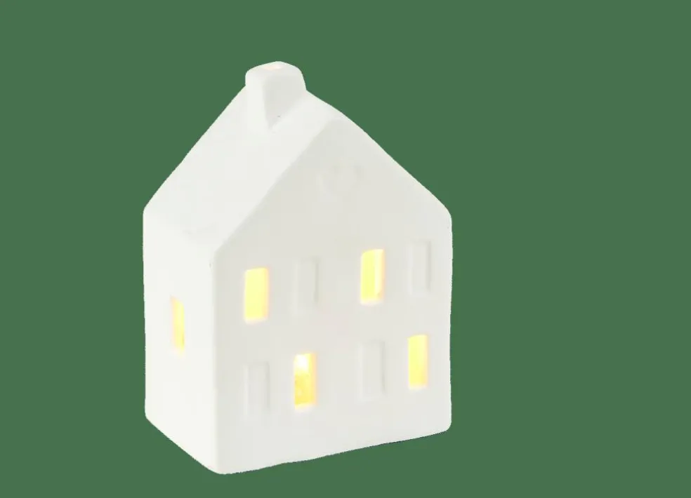 CASITA Decoração Com LED Branco