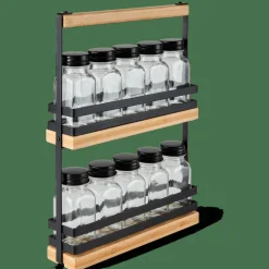 COMPACT Estante De Ervas Preto