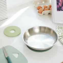 CUISINO Base Para Tachos Conjunto De 2 2 Cores Menta, Verde Escuro