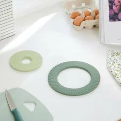 CUISINO Base Para Tachos Conjunto De 2 2 Cores Menta, Verde Escuro