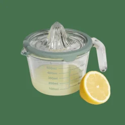 CUISINO Espremedor Com Copo Medidor 500ml Verde, Transparente