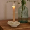 CURL Velas Conjunto De 2 Bege