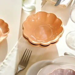 DAHLIA Tigela 18 CL Cor-de-laranja