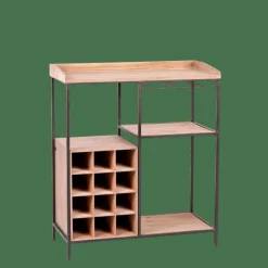 DAMIAN Estante De Parede Preto