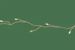 ELLI Grinalda Iluminada Com 200 LEDs Acobreado