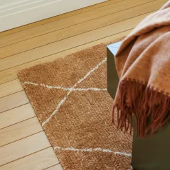 ELMA Tapete Cor-de-laranja