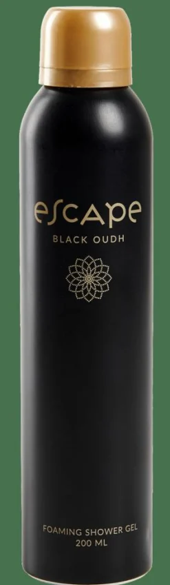 ESCAPE BLACK OUDH Gel De Duche Em Frasco Preto