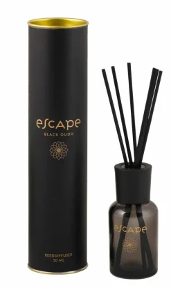 ESCAPE BLACK OUDH Perfume De Interior Preto