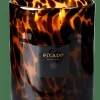 ESCAPE BLACK OUDH Vela Perfumada Em Copo Preto, Castanho, Ocre
