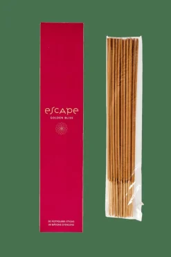 ESCAPE GOLDEN BLISS Incenso Paus Conjunto De 30 Bordéus