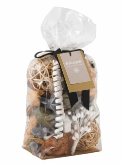 ESCAPE INDIAN INSPIRATION Vela Perfumada Em Copo Branco, Bege, Multicolor