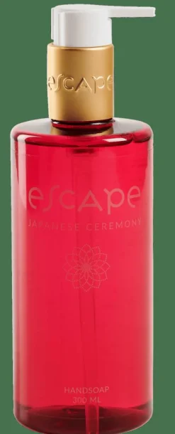 ESCAPE JAPANESE CEREMONY Sabonete Em Distribuidor Vermelho
