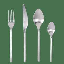 ETNA SATIN Talheres 16 Peças Prateado