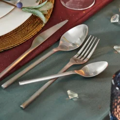 ETNA SATIN Talheres 16 Peças Prateado