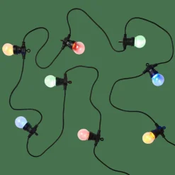 FESTA Grinalda Iluminada Com 10 LEDs 8 Funções