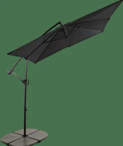 FIJI Chapéu-de-sol Pendente Sem Base Preto