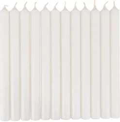 FINA Velas Conjunto De 12 Marfim