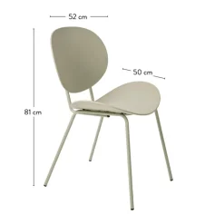 FINN Cadeira De Sala De Jantar Menta