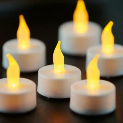 FLAME 75 Velas Para Lamparinas Branco