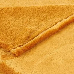 FLANELLA Manta Amarelo Escuro