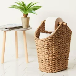 FLORES Porta- Rolo De Papel Porta-revistas Natural