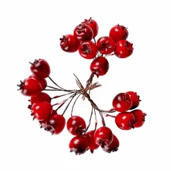 FOAM Abóboras Decorativas Conjunto De 12 Vermelho