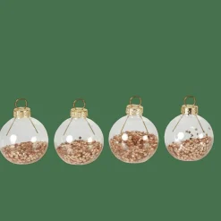 GLANCY Suporte Cartão Nome Conjunto De 4 Transparente