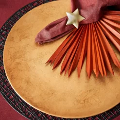 GOLDFOIL Prato Decorativo Dourado