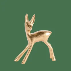GOLDY Decorativo Veado Dourado