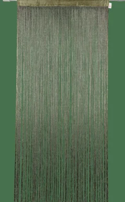 GREEN Cortina De Franjas Verde