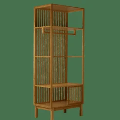 HELGE Estante Para Roupa Natural