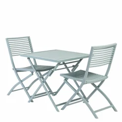 JESSE Conjunto Bistro Retangular Branco