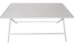 JESSE Conjunto Bistro Retangular Branco