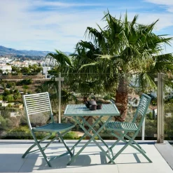 JESSE Conjunto Bistro Retangular Branco